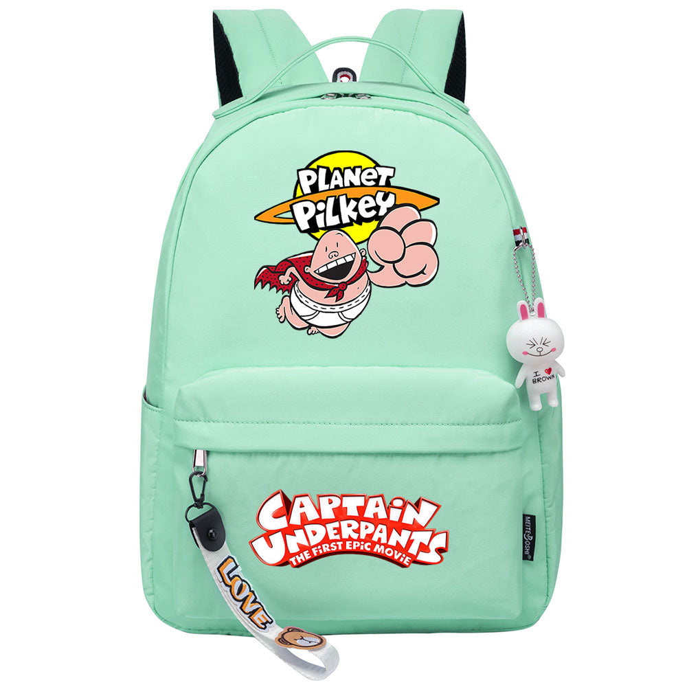 Captain Underpants Backpack Shoolbag Notebook Bag Gifts for Kids Students