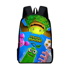 My Singing Monsters  Backpack School Sports Bag for Kids Boy Girl
