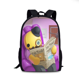 Wobbly Life Backpack School Sports Bag
