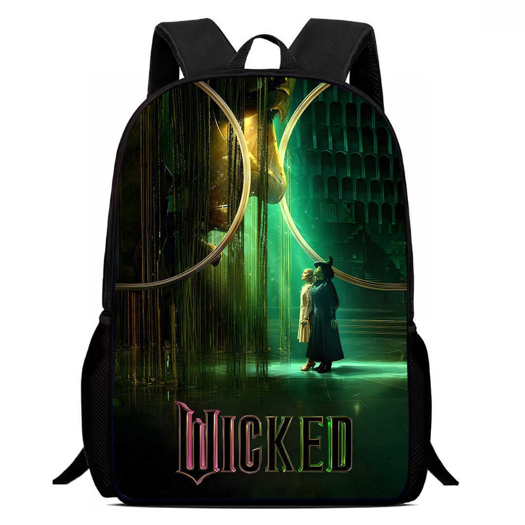 Wicked Part One Backpack School Sports Bag for Kids Boy Girl Kindergarten