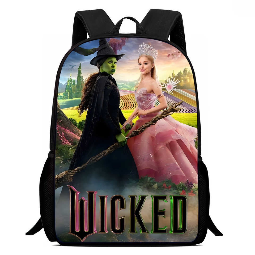 Wicked Part One Backpack School Sports Bag for Kids Boy Girl Kindergarten