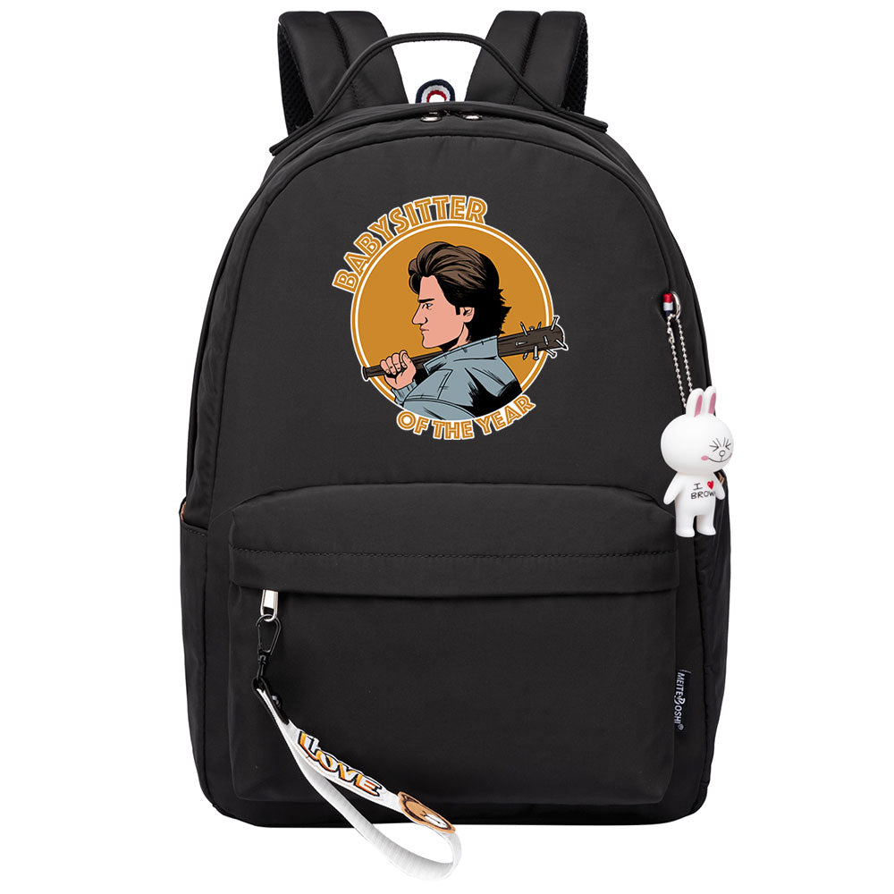 Strangers Things Steve Harrington Cosplay Backpack School Bag Water Proof