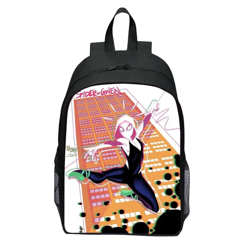 Spider Man  Across the Spider Verse  Backpack School Sports Bag for Kids Boy Girl