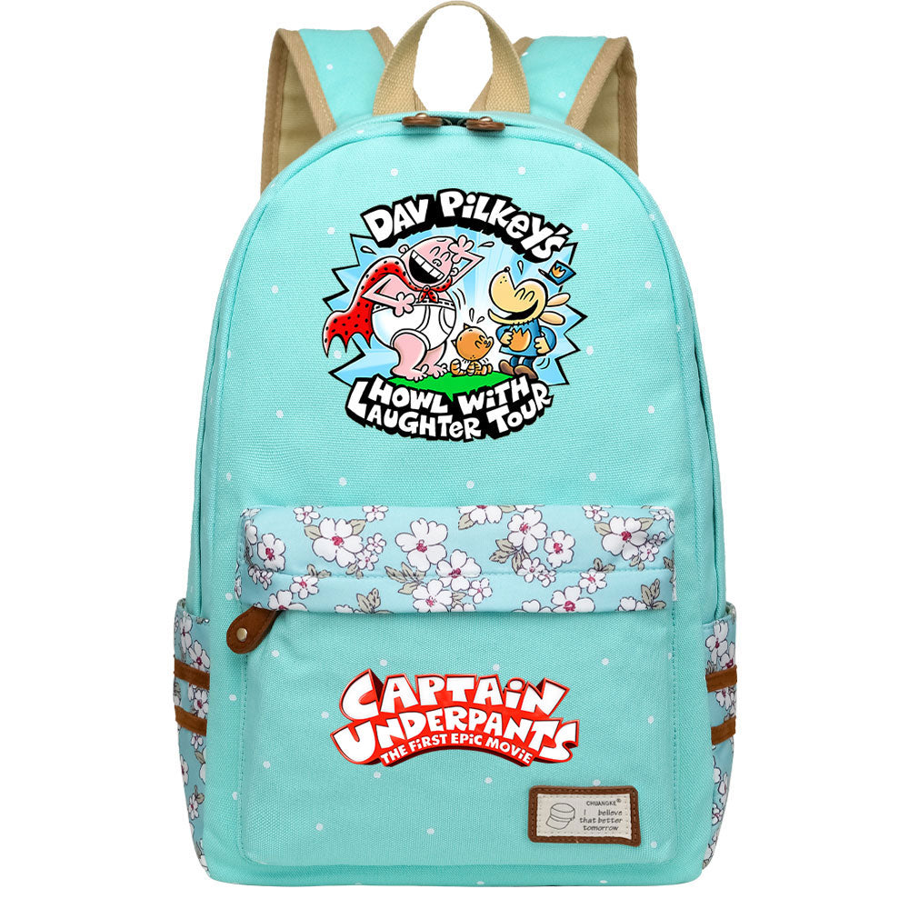 Captain Underpants Fashion Canvas Travel Backpack School Bag