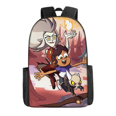The Owl House Raine Whispers Hunter  Backpack School Sports Bag for Kids Boy Girl