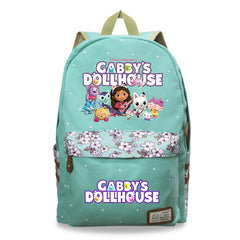 Gabby's Dollhouse Fashion Canvas Travel Backpack School Bag