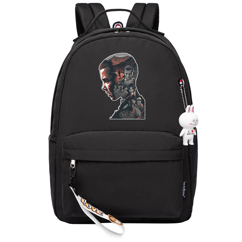 Strangers Things El Cosplay Backpack School Bag Water Proof