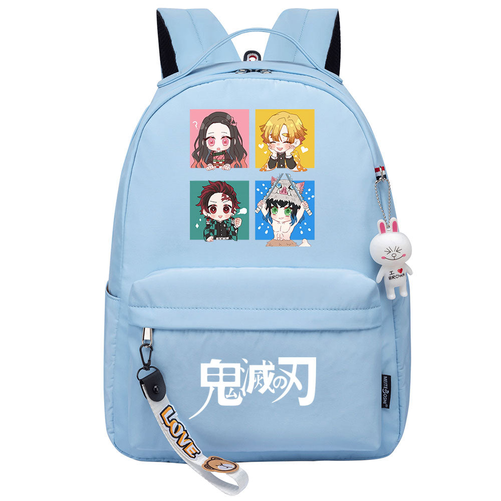 Demon Slayer Kimetsu No Yaiba Cosplay Backpack School Bag Water Proof