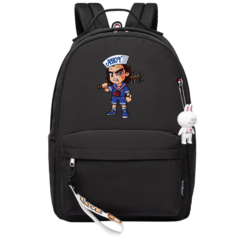 Strangers Things Steve Harrington Cosplay Backpack School Bag Water Proof