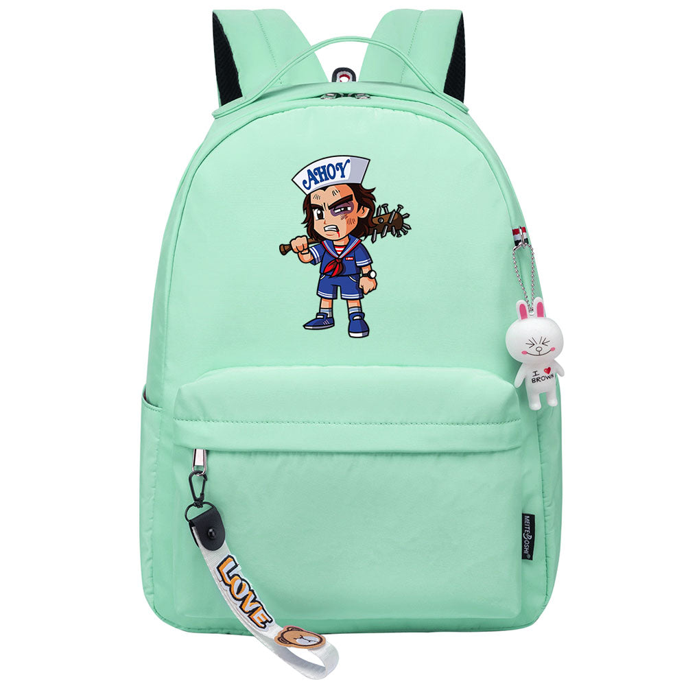Strangers Things Steve Harrington Cosplay Backpack School Bag Water Proof