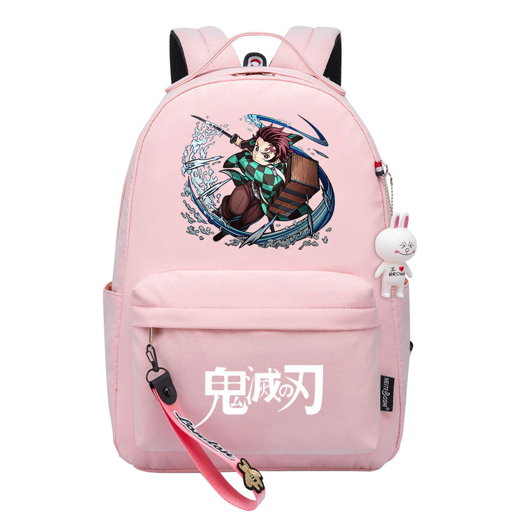 Demon Slayer Kimetsu No Yaiba Cosplay Backpack School Bag Water Proof