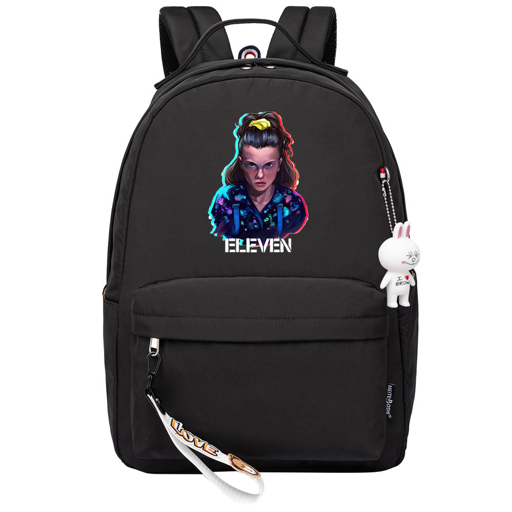 Strangers Things El Cosplay Backpack School Bag Water Proof