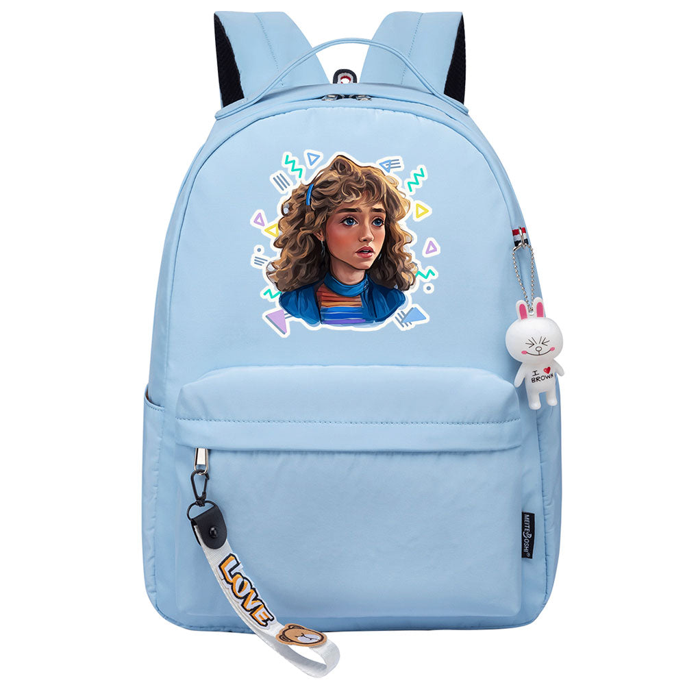Strangers Things Nancy Wheeler Cosplay Backpack School Bag Water Proof