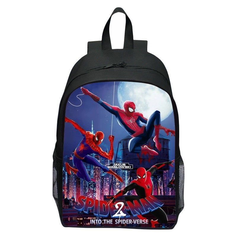 Spider Man  Across the Spider Verse  Backpack School Sports Bag for Kids Boy Girl