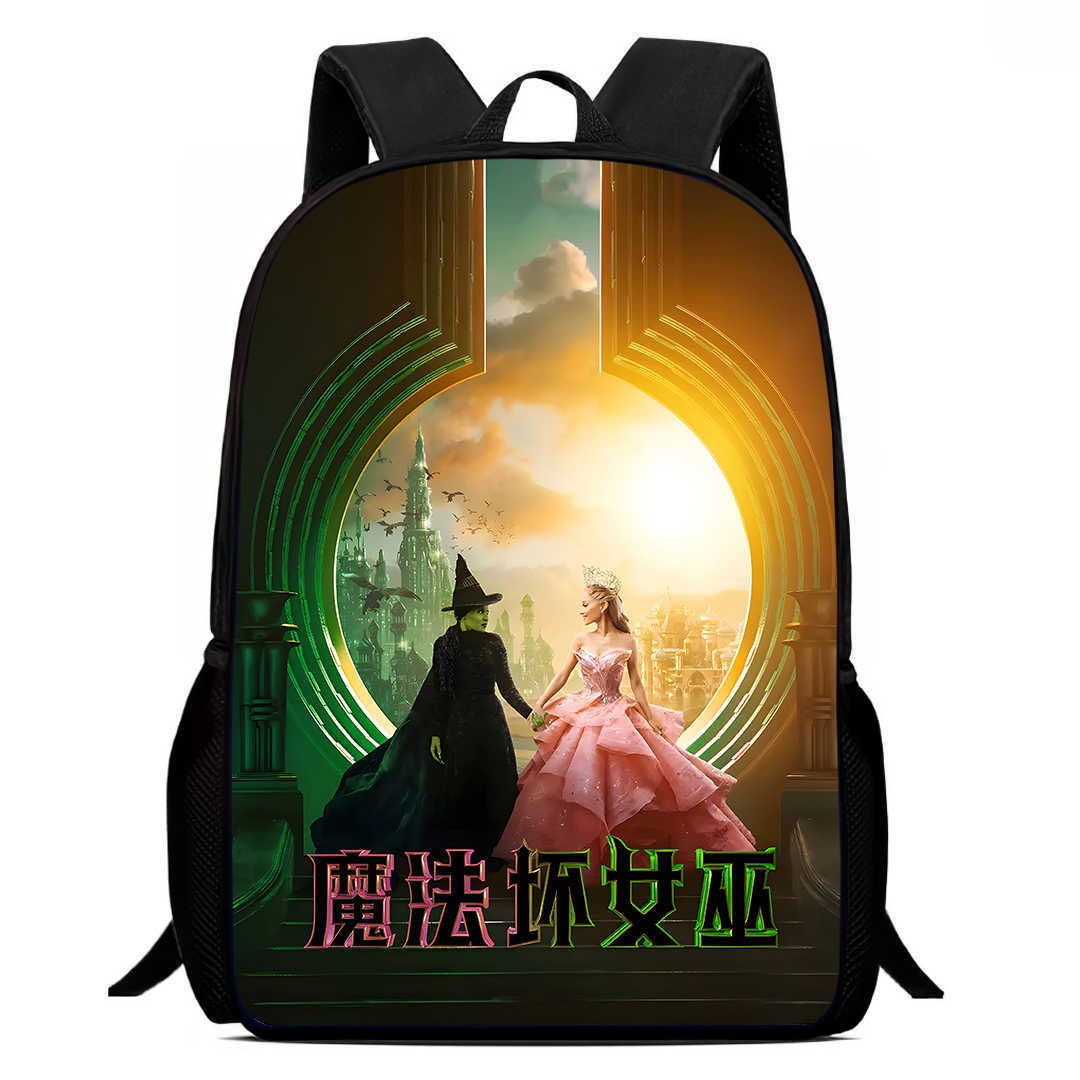 Wicked Part One Backpack School Sports Bag for Kids Boy Girl Kindergarten