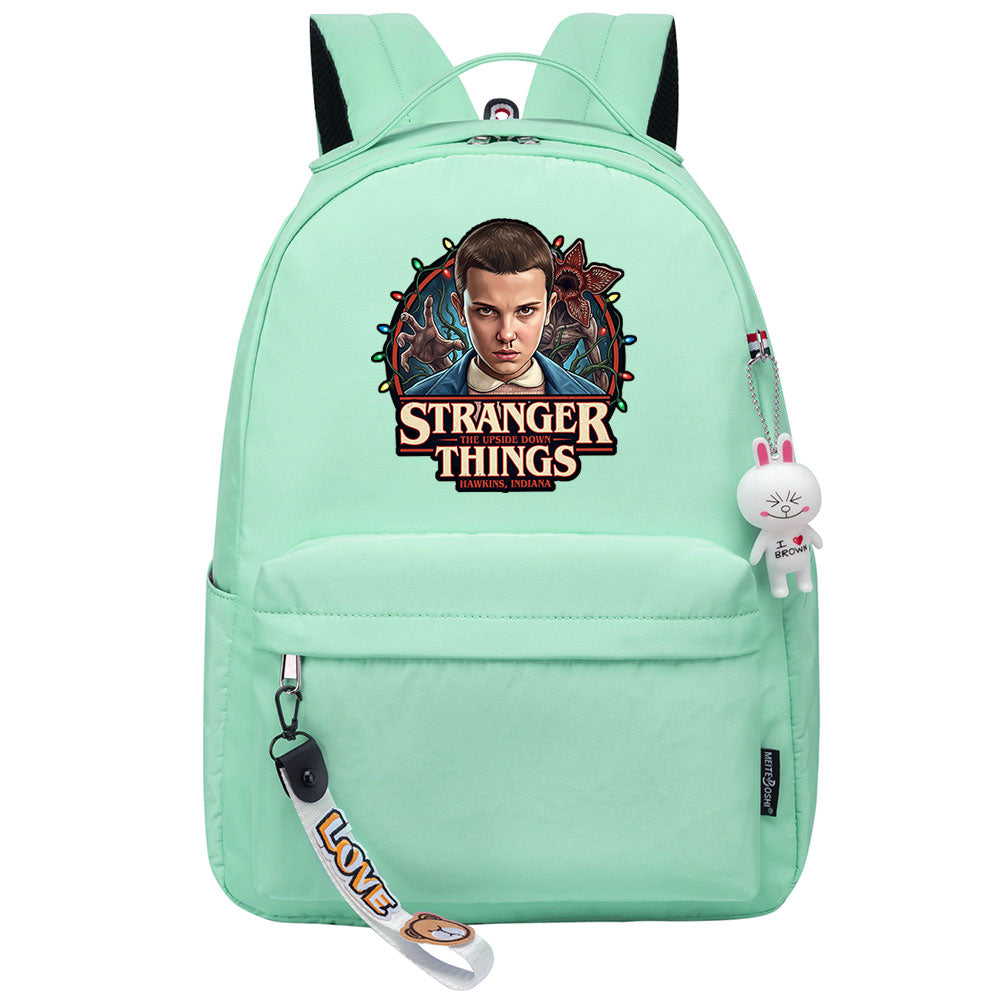 Strangers Things El Cosplay Backpack School Bag Water Proof
