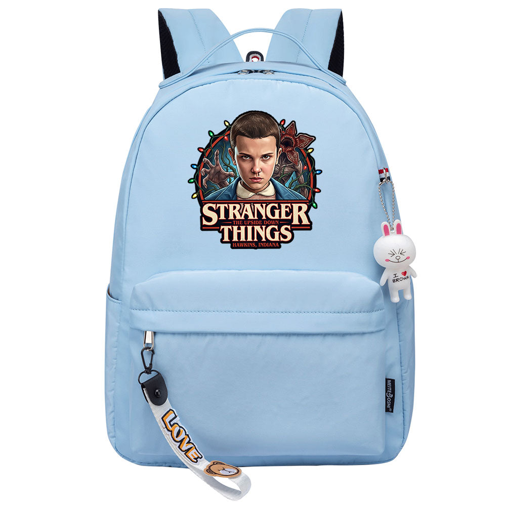 Strangers Things El Cosplay Backpack School Bag Water Proof
