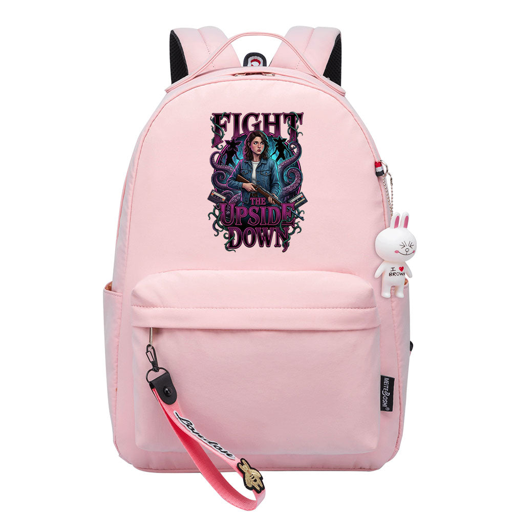 Strangers Things Nancy Wheeler Cosplay Backpack School Bag Water Proof