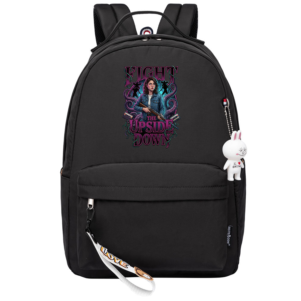 Strangers Things Nancy Wheeler Cosplay Backpack School Bag Water Proof