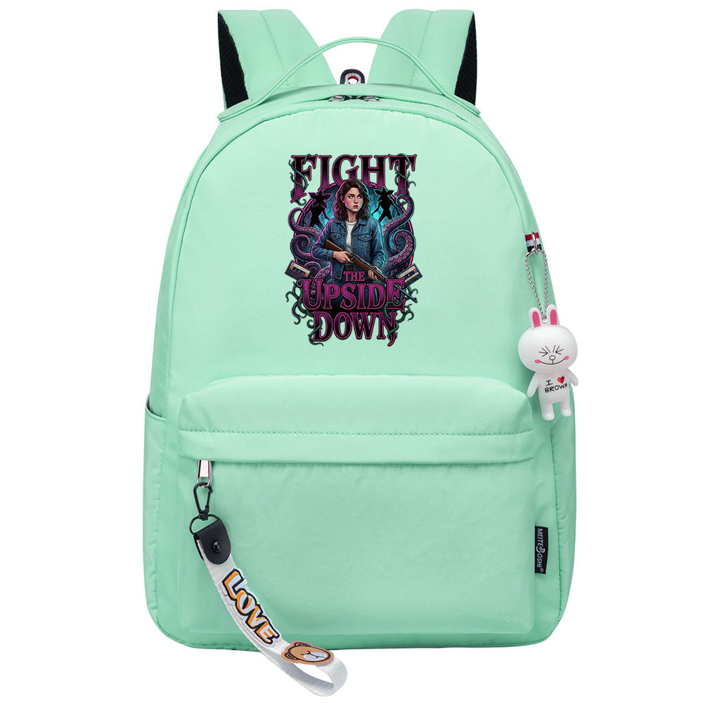 Strangers Things Nancy Wheeler Cosplay Backpack School Bag Water Proof
