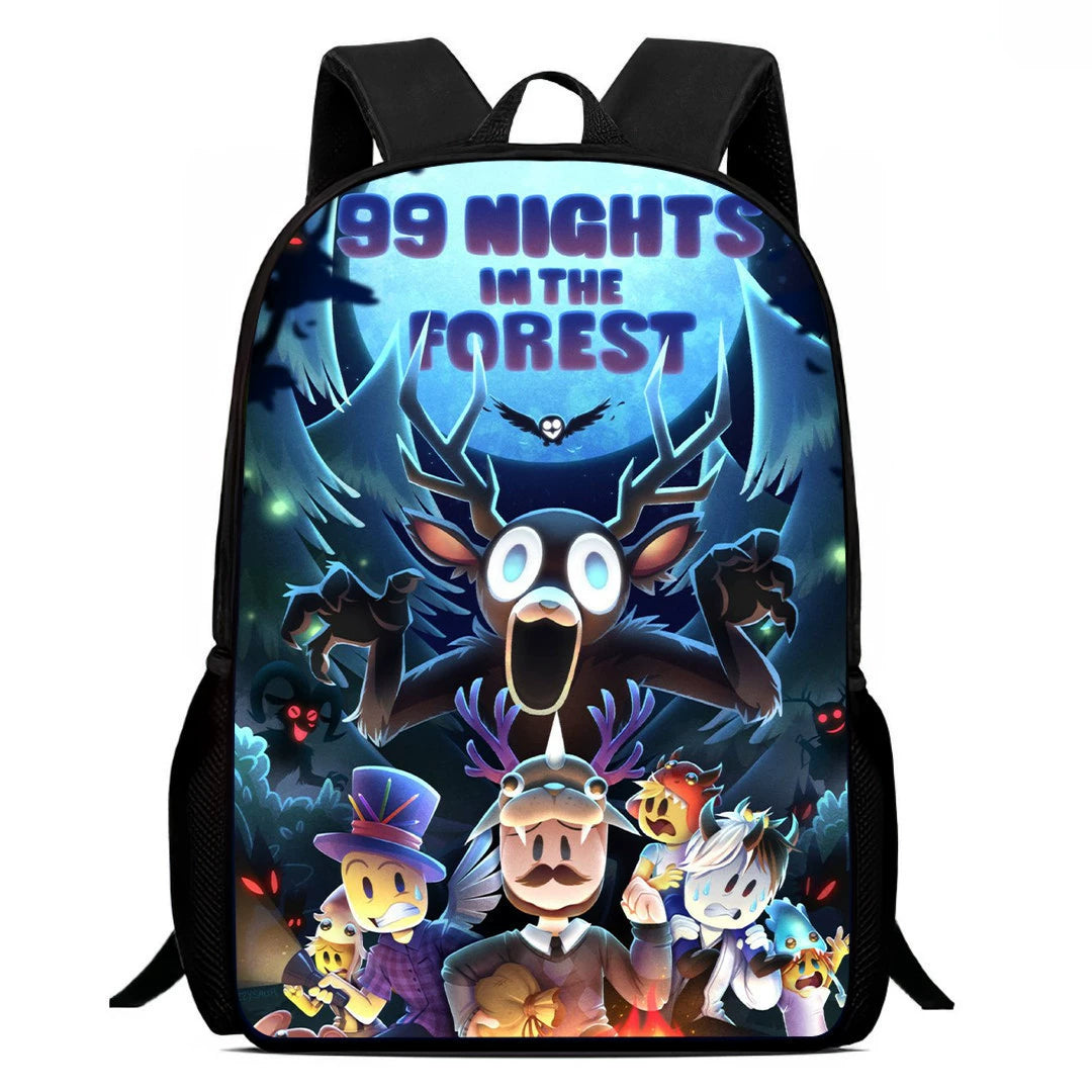 99 Nights in the Forest Backpack School Sports Bag For Primary School Students