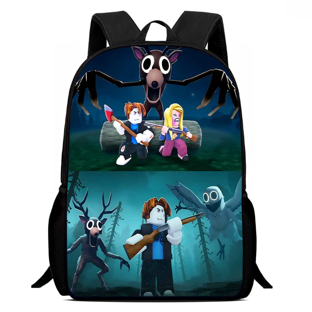 99 Nights in the Forest Backpack School Sports Bag For Primary School Students