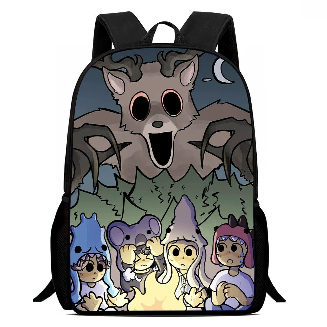 99 Nights in the Forest Backpack School Sports Bag For Primary School Students