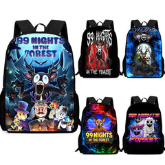 99 Nights in the Forest Backpack School Sports Bag For Primary School Students