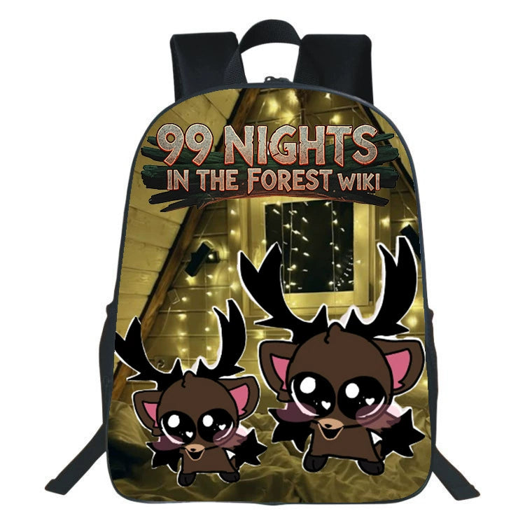 99 Nights in the Forest Backpack School Sports Bag For Primary School Students