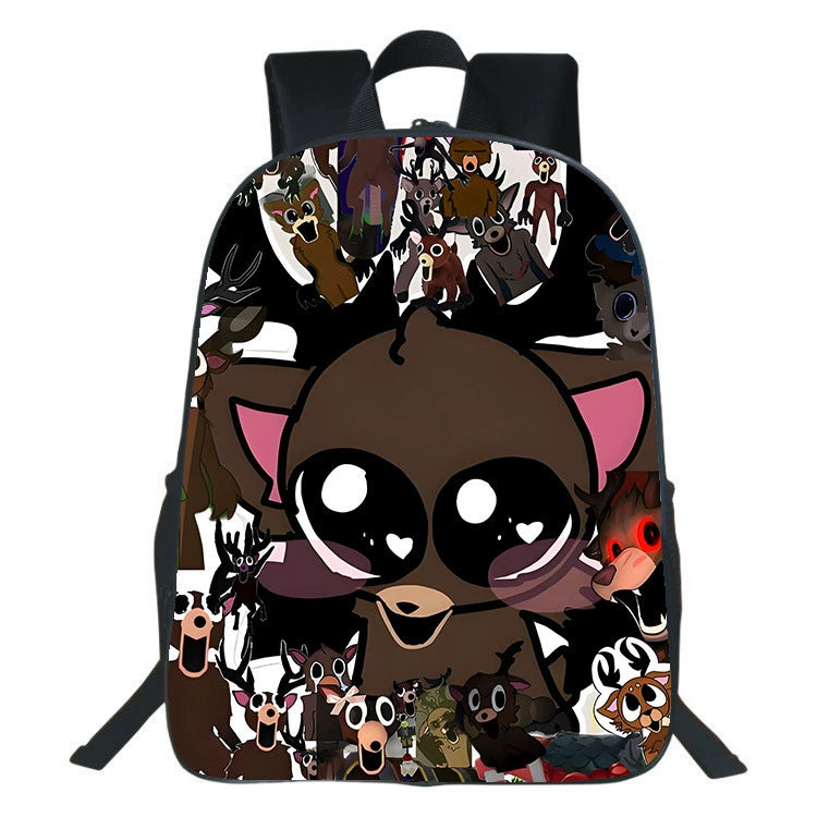 99 Nights in the Forest Backpack School Sports Bag For Primary School Students