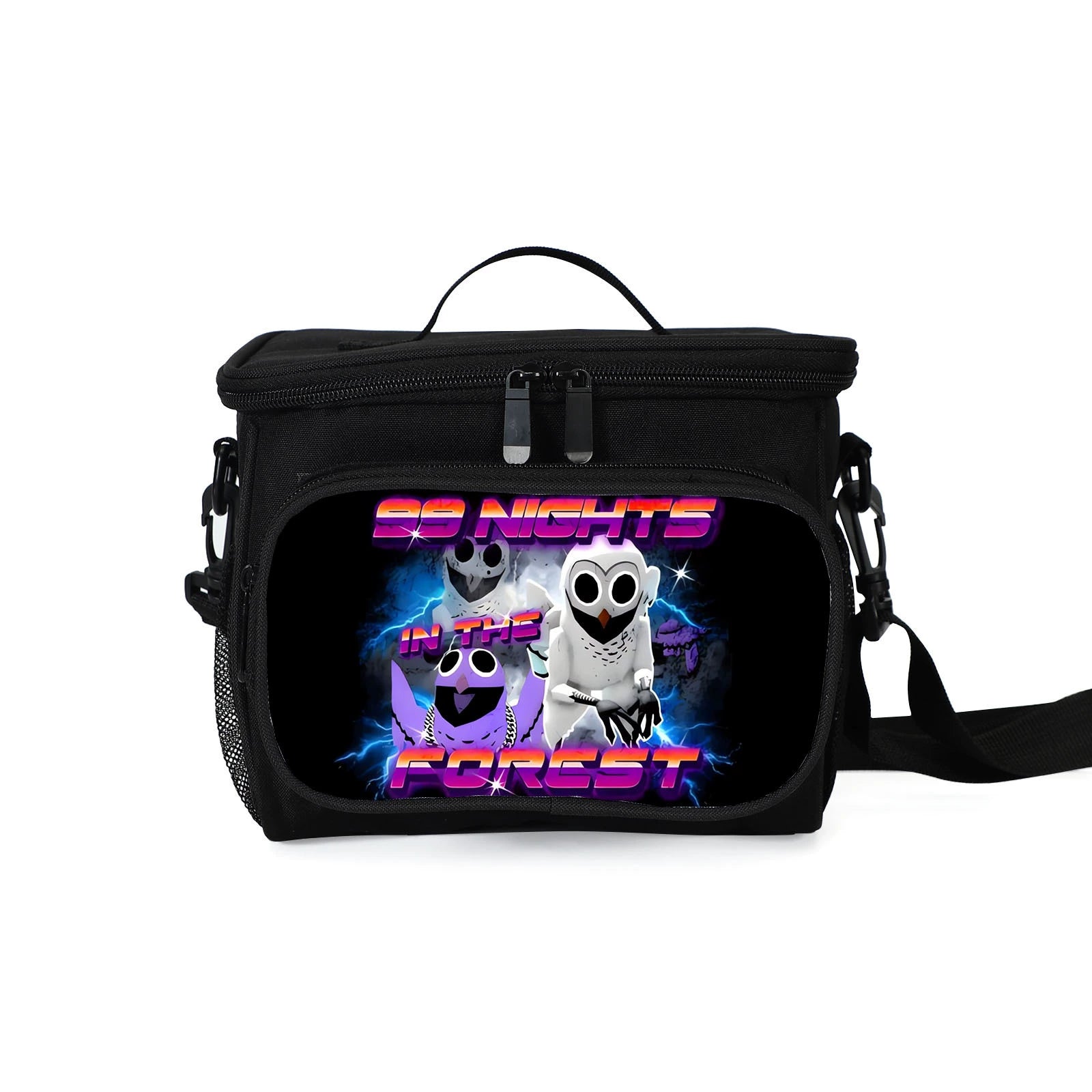 99 Nights in the Forest Portable Lunch Box School Tote Storage Picnic Bag