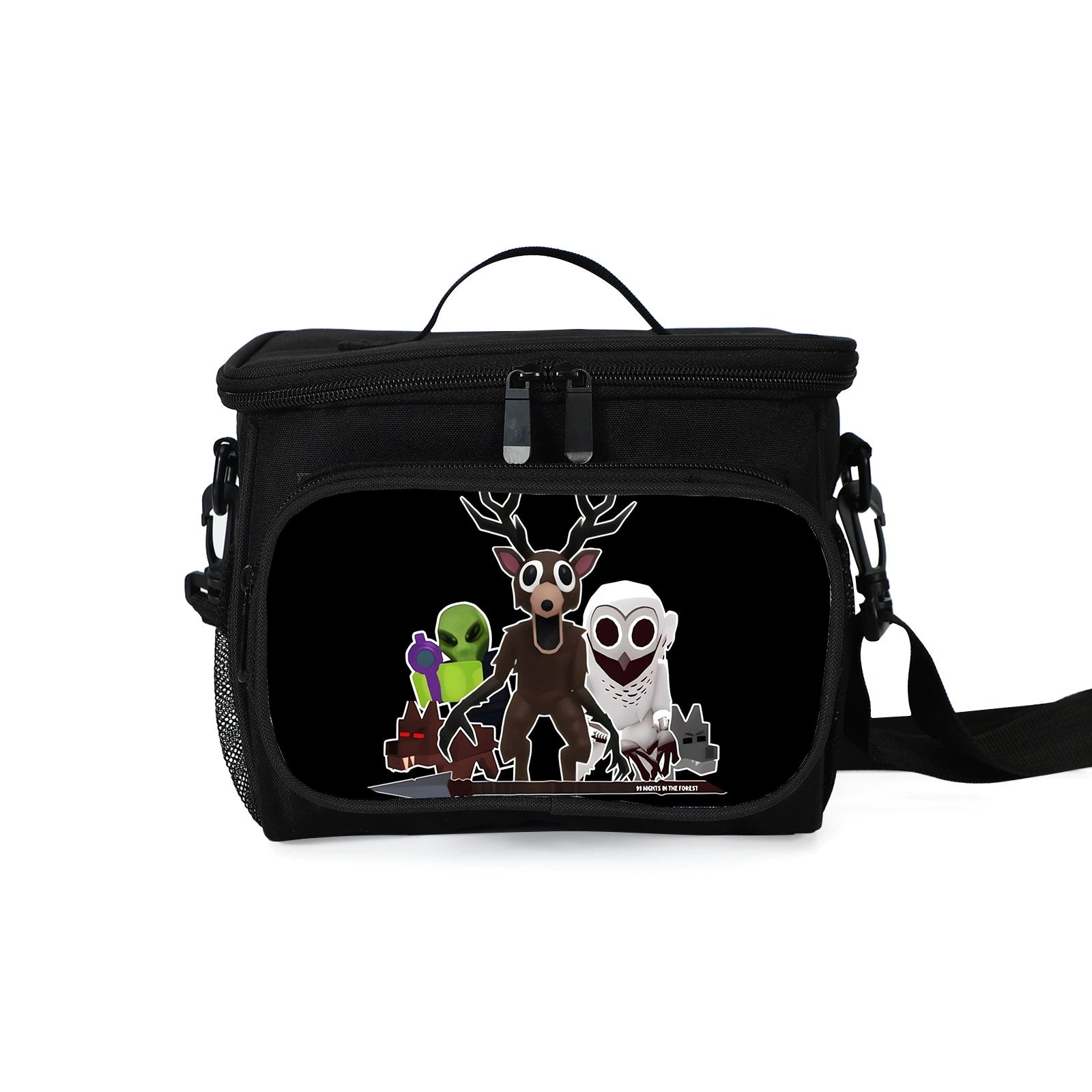 99 Nights in the Forest Portable Lunch Box School Tote Storage Picnic Bag