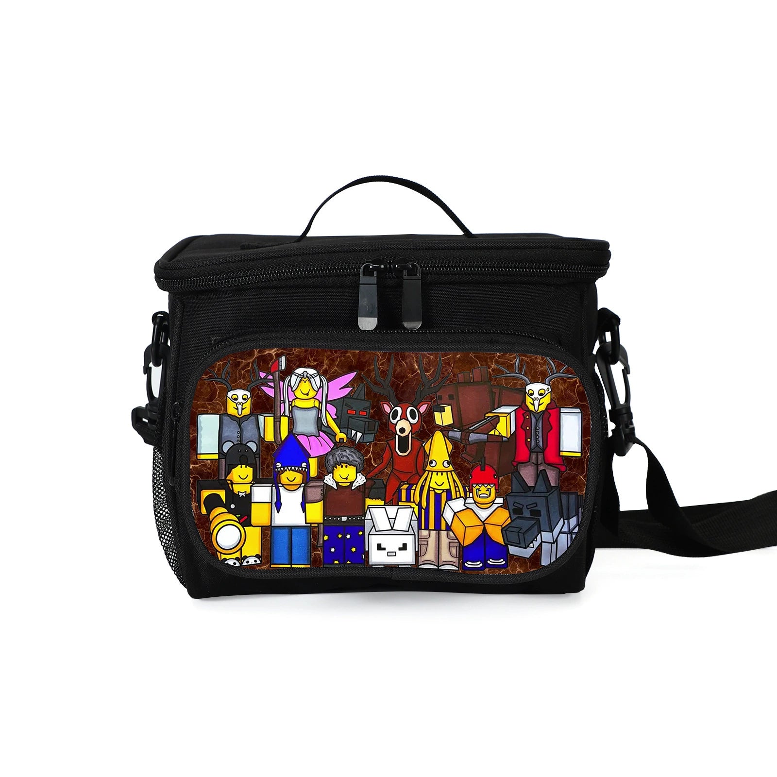 99 Nights in the Forest Portable Lunch Box School Tote Storage Picnic Bag