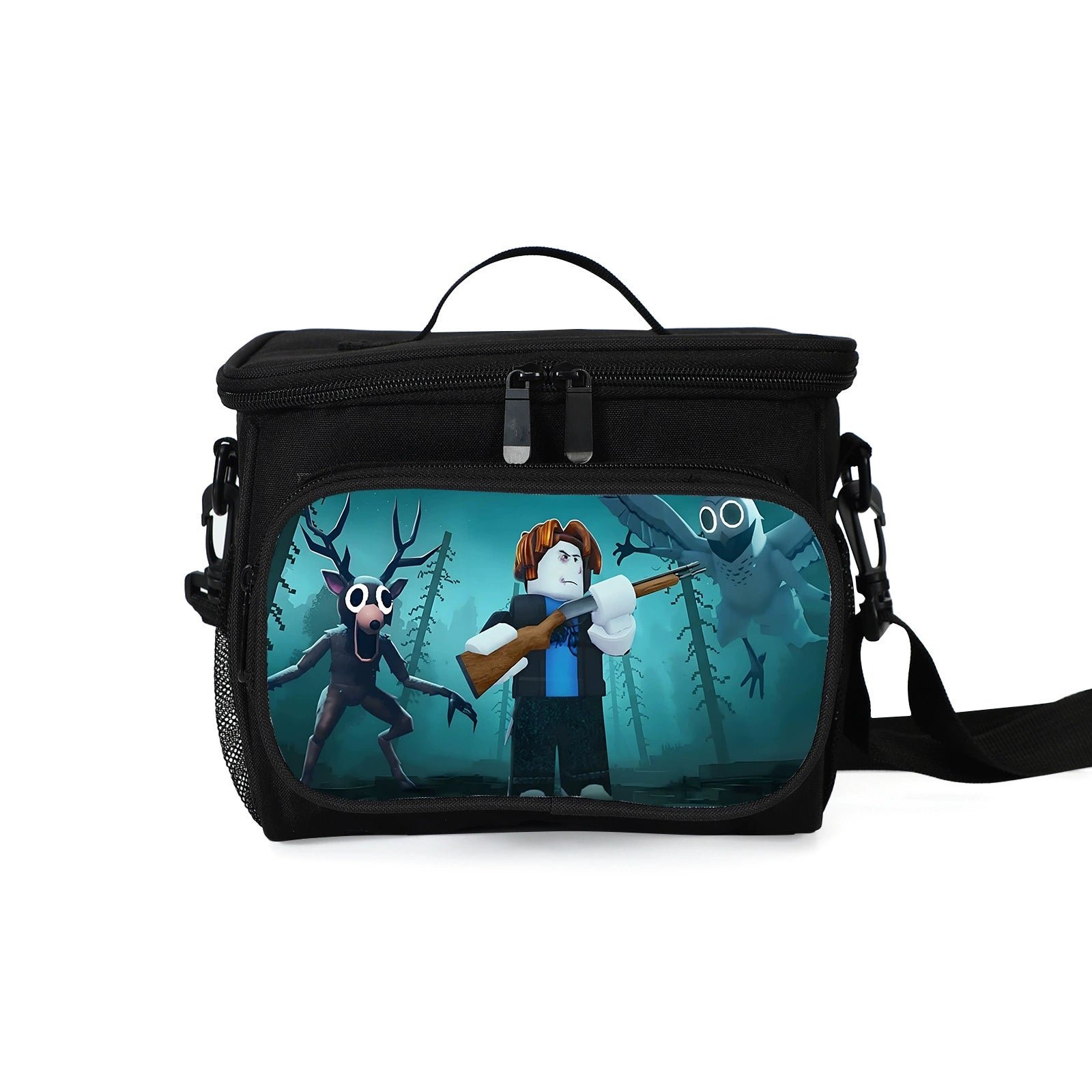 99 Nights in the Forest Portable Lunch Box School Tote Storage Picnic Bag