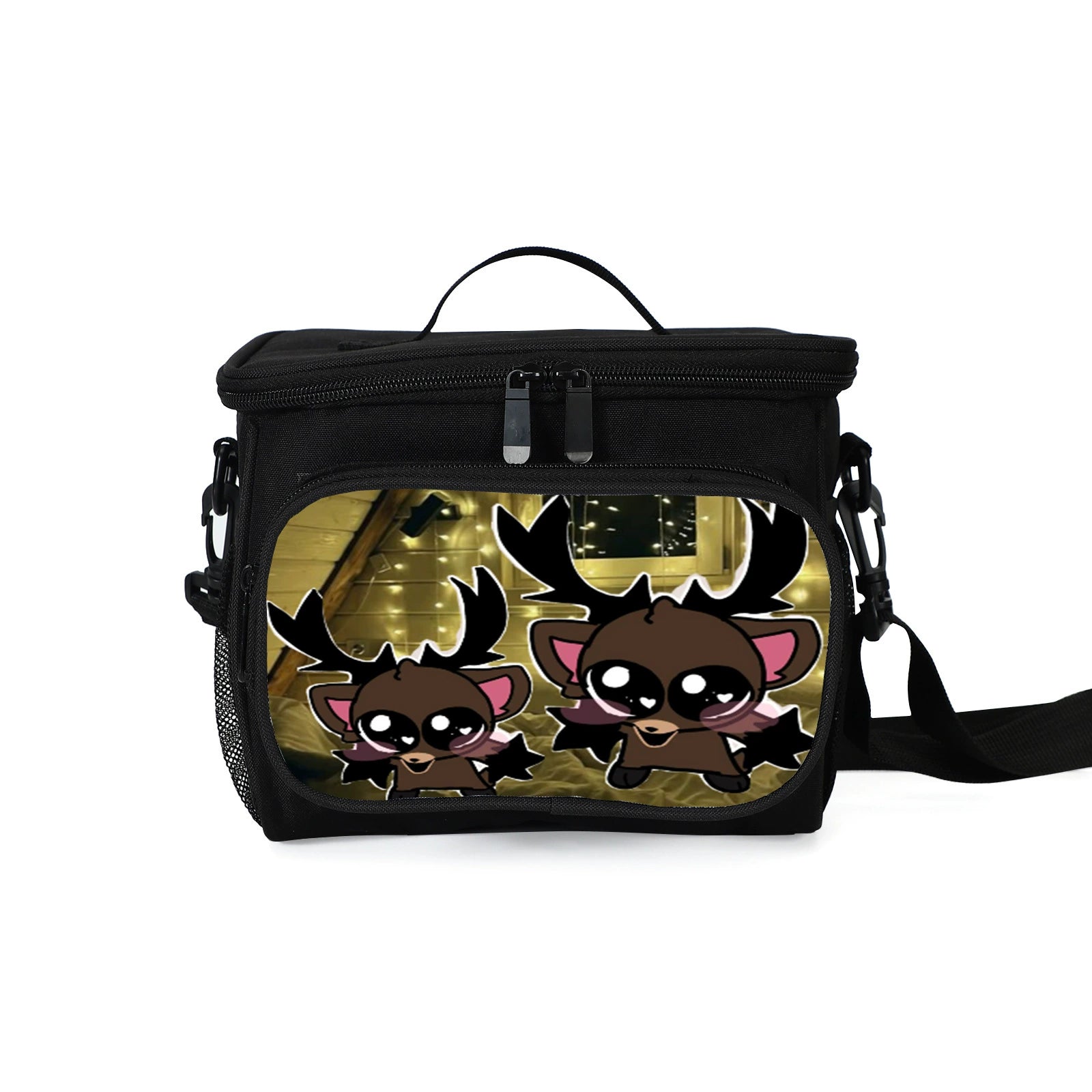 99 Nights in the Forest Portable Lunch Box School Tote Storage Picnic Bag
