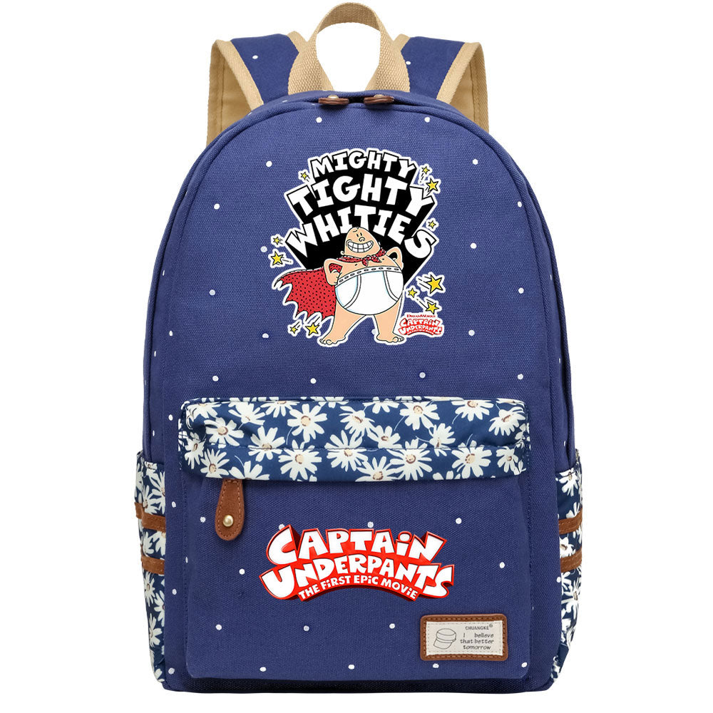 Captain Underpants Fashion Canvas Travel Backpack School Bag