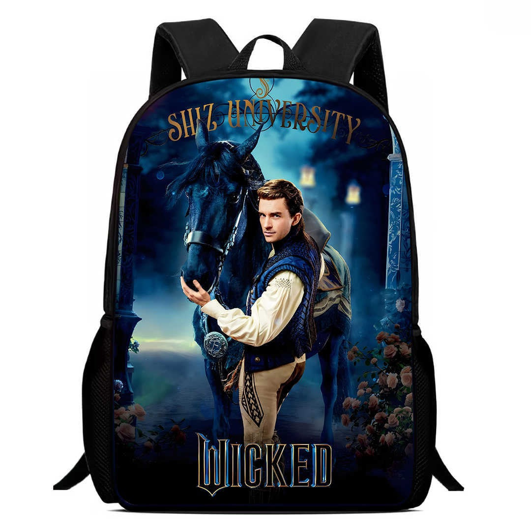 Wicked Part One Backpack School Sports Bag for Kids Boy Girl Kindergarten