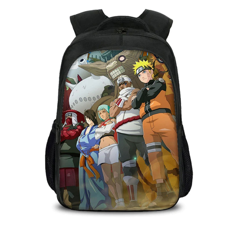 Anime Naruto Backpack School Sports Bag