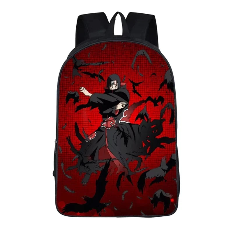 Anime Naruto Backpack School Sports Bag for Kids Boy Girl