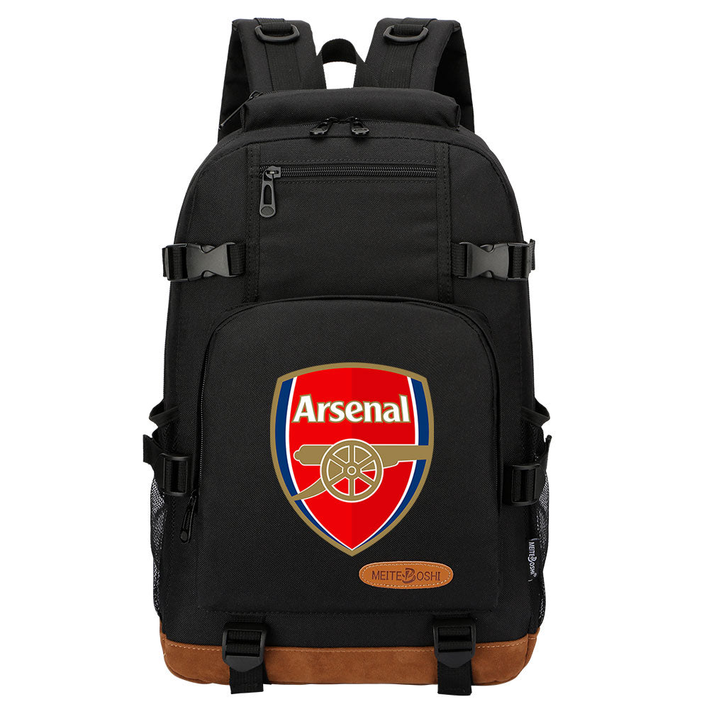 Arsenal Football Club School Bookbag Travel Backpack Bags