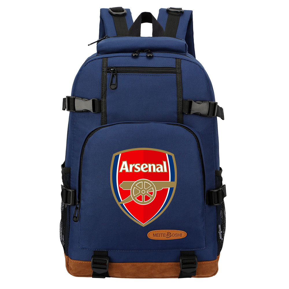 Arsenal Football Club School Bookbag Travel Backpack Bags