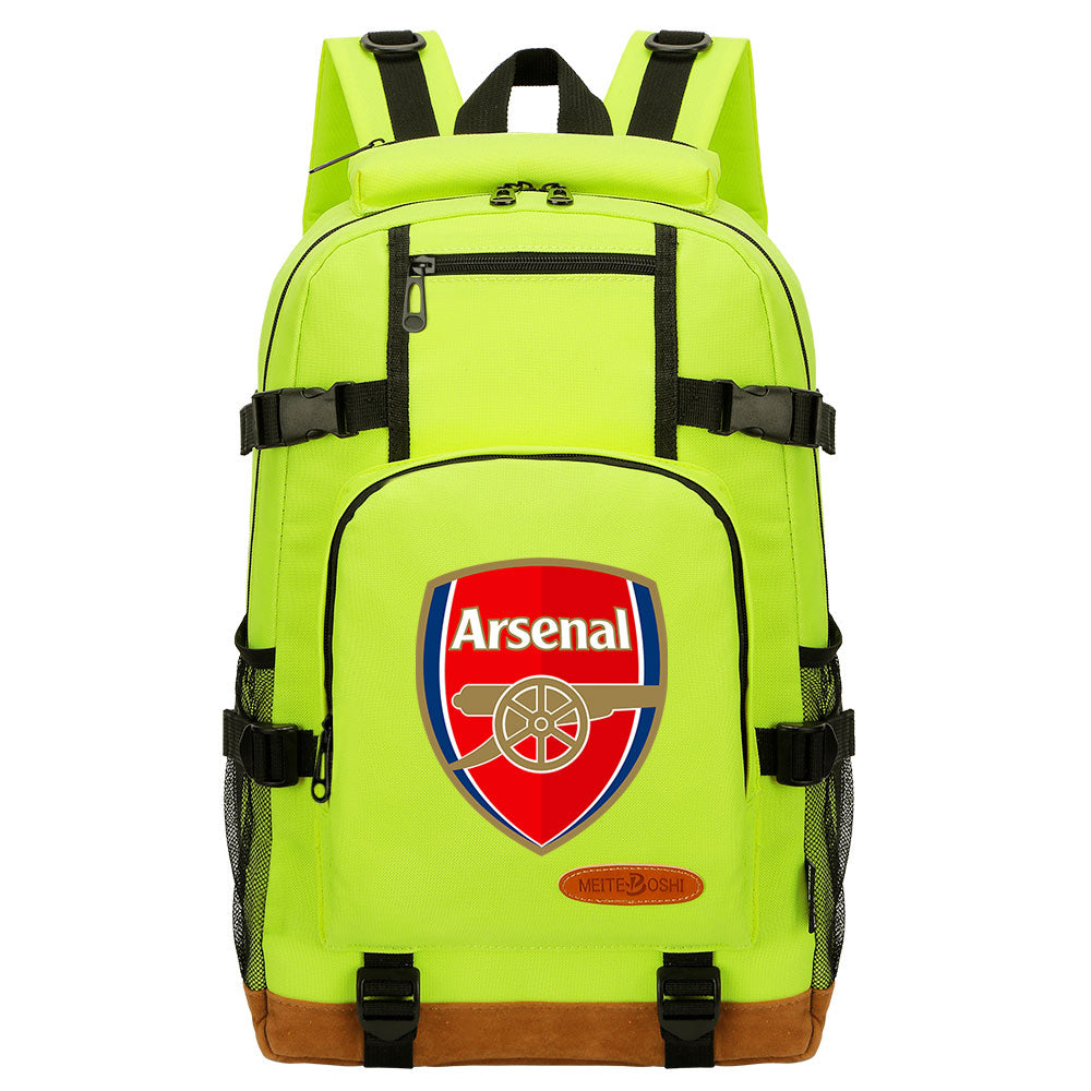 Arsenal Football Club School Bookbag Travel Backpack Bags