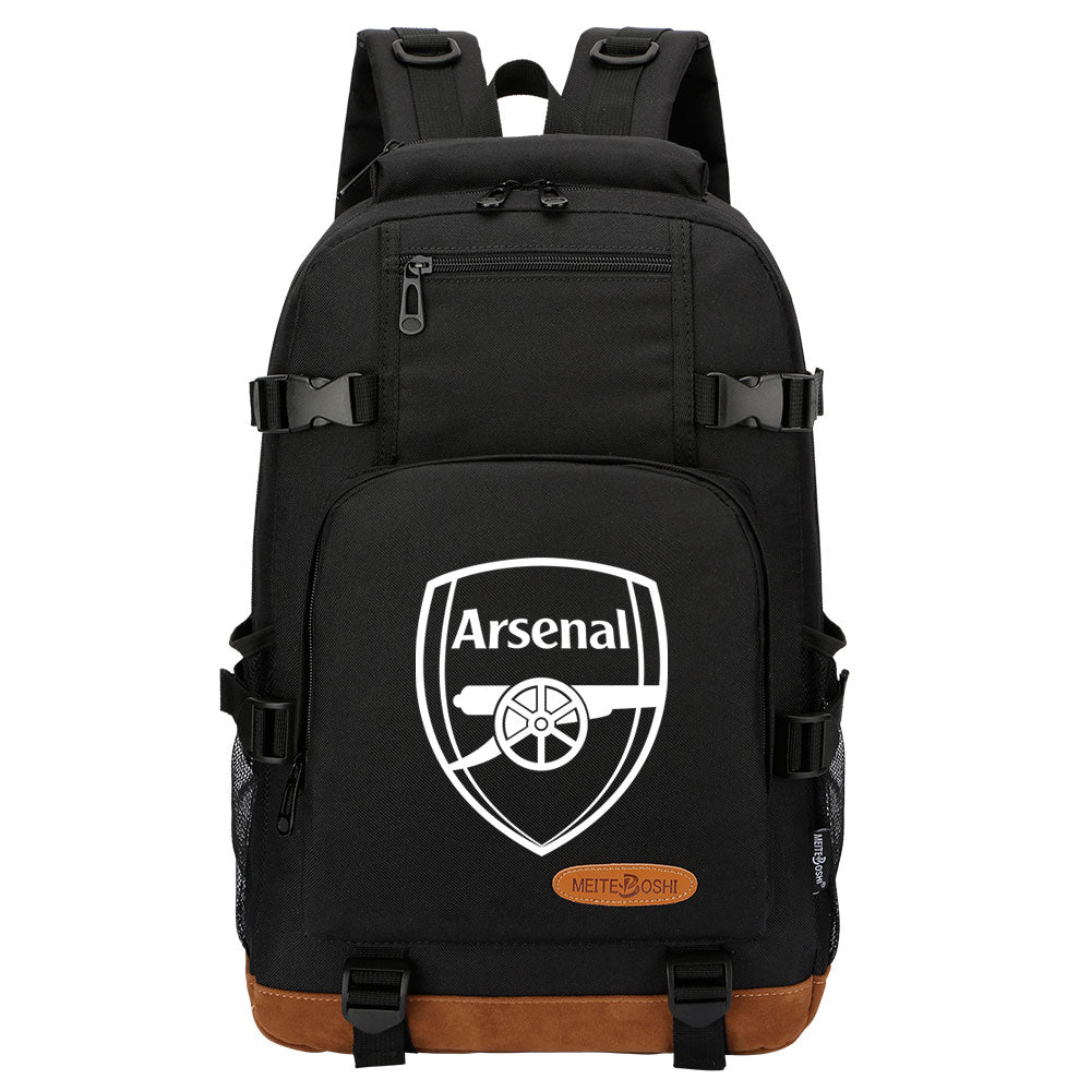 Arsenal Football Club School Bookbag Travel Backpack Bags