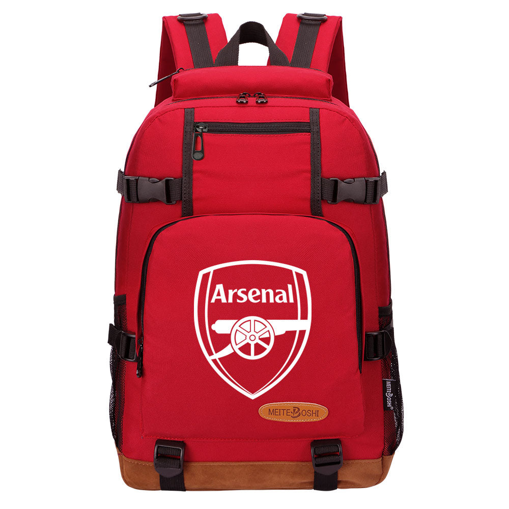 Arsenal Football Club School Bookbag Travel Backpack Bags