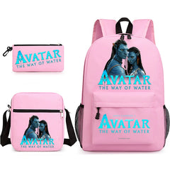 Avatar SchoolBag Backpack Shoulder Bag Book Pencil Bags 3pcs Set