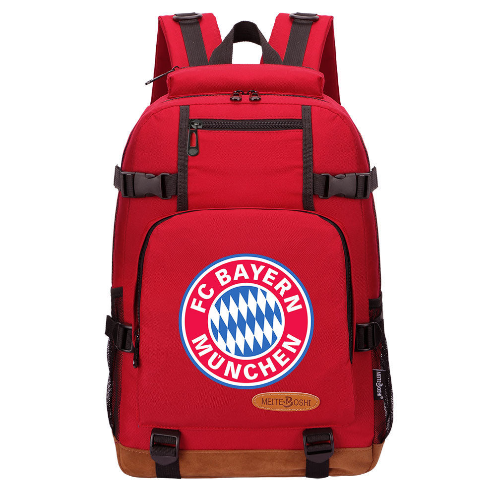Bayern Munich Football Club School Bookbag Travel Backpack Bags