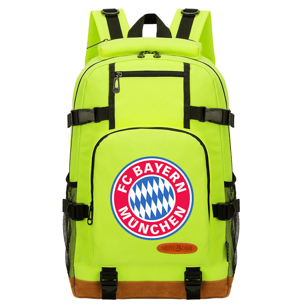 Bayern Munich Football Club School Bookbag Travel Backpack Bags