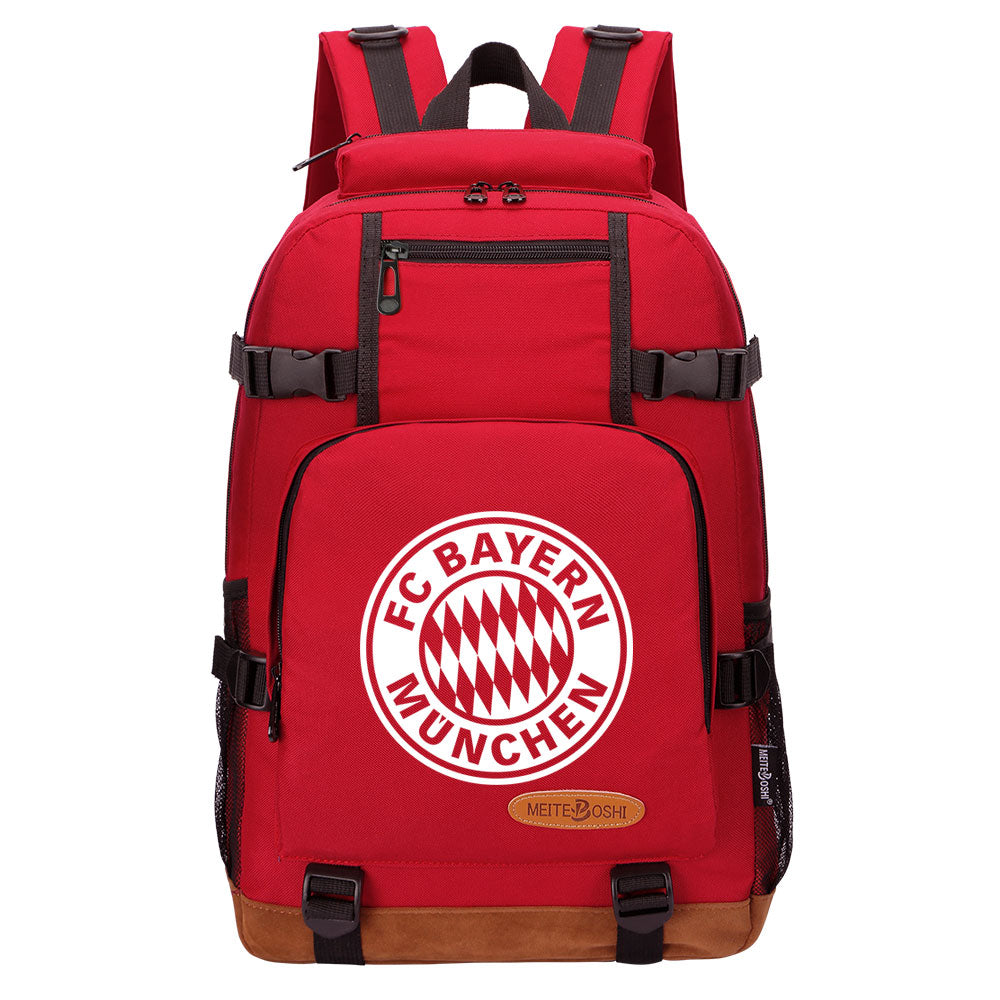 Bayern Munich Football Club School Bookbag Travel Backpack Bags