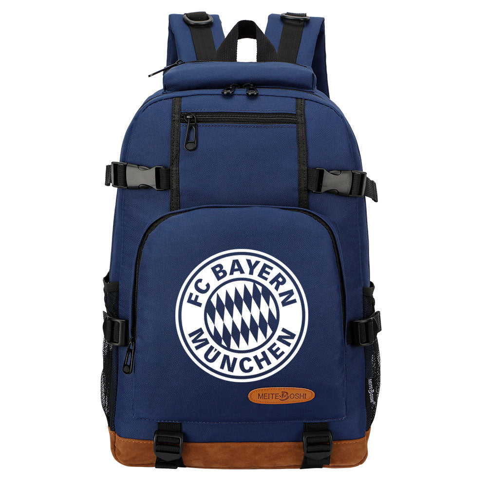 Bayern Munich Football Club School Bookbag Travel Backpack Bags