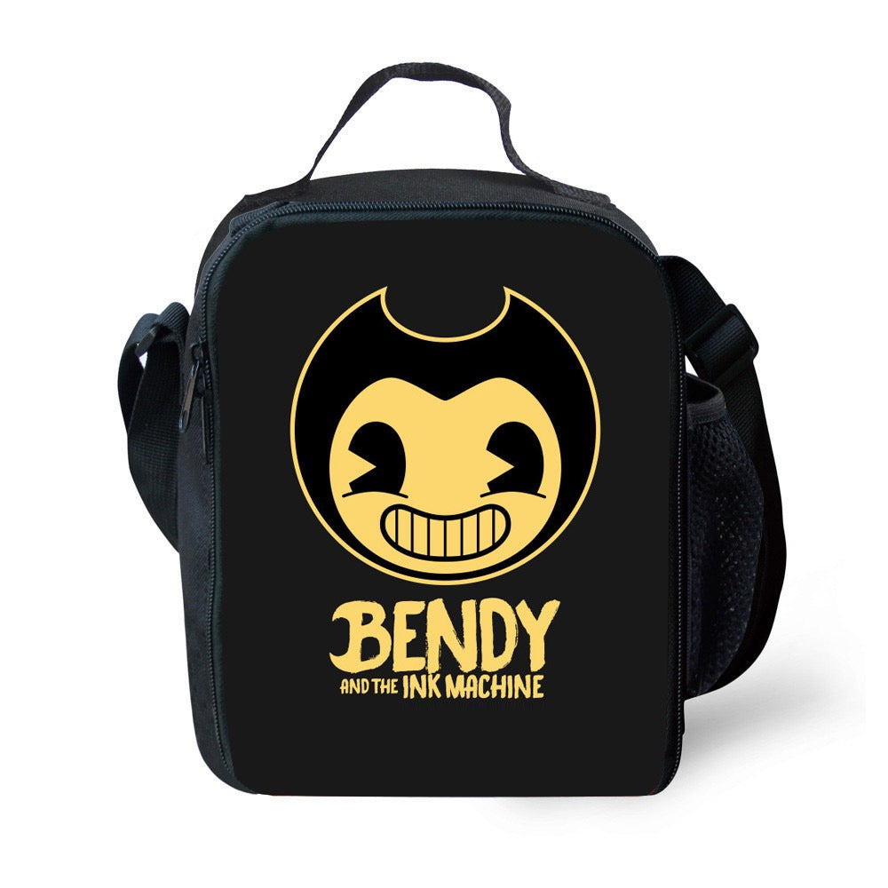 Bendy and Ink Machine  Lunch Box Bag Lunch Tote For Kids